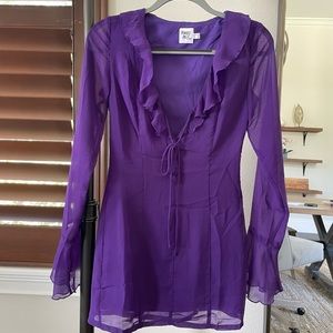 Princess Polly Purple Mini Dress